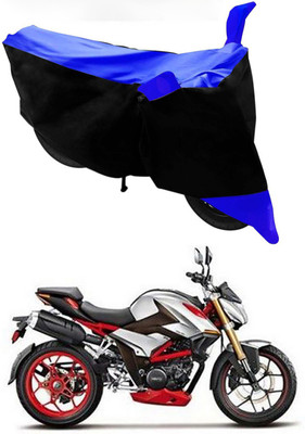 Furious3D Two Wheeler Cover for Hero(XF3R BS6, Blue, Black)