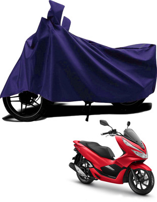 AASHTIK MART Waterproof Two Wheeler Cover for Honda(PCX 125, Blue)