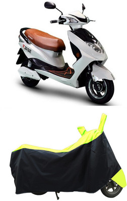 Coxtor Waterproof Two Wheeler Cover for Okinawa(Raise, Yellow)