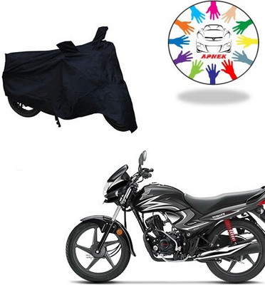 MMSSTAR Waterproof Two Wheeler Cover for Bajaj(Platina 100 DTS-i, Black)