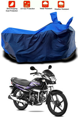 Mdstar Waterproof Two Wheeler Cover for Hero(Super Splendor, Blue, Blue)