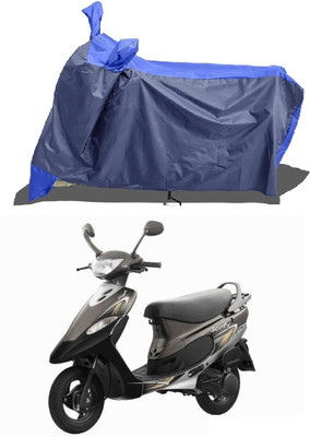 DeepShakshi AUTOMOTIVE Waterproof Two Wheeler Cover for TVS(Scooty Pep Plus, Orange)