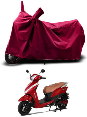 KEDIT Two Wheeler Cover for Ampere(Magnus Pro, Maroon)