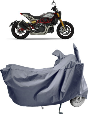 Amexride Two Wheeler Cover for Indian(FTR 1200, Grey)
