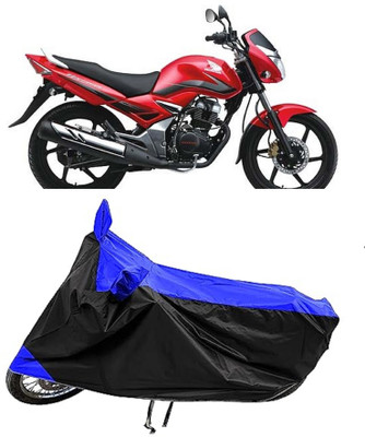 Mdstar Waterproof Two Wheeler Cover for Honda(CB Unicorn 160, Blue)