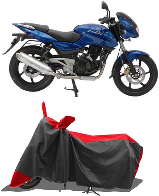 GROFATIK Two Wheeler Cover for Bajaj(Pulsar 220 DTS-i, Red)