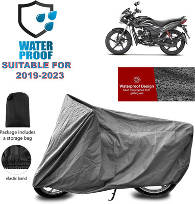PAGORA Waterproof Two Wheeler Cover for Hero(Passion Xpro, Grey)