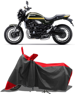 SPECTUS Two Wheeler Cover for Kawasaki(Z900 RS Cafe Racer, Red)