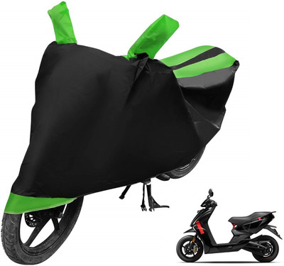 MOCKHE Two Wheeler Cover for Ather(450 X, Green, Black)