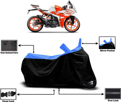 Amexride Two Wheeler Cover for KTM(RC 125 BS6, Multicolor)