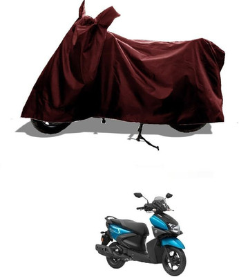 KEDIT Two Wheeler Cover for Yamaha(RayZR 125, Maroon)