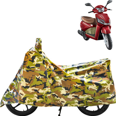 vyas Waterproof Two Wheeler Cover for Mahindra(Gusto, Multicolor)