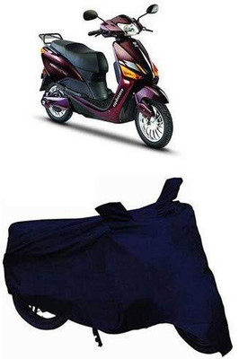 KEDIT Two Wheeler Cover for Hero(Electric Optima Plus, Blue)