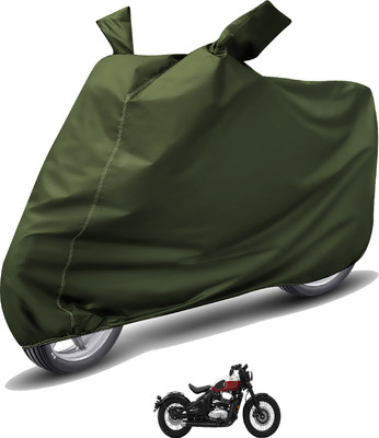 Auto Hub Waterproof Two Wheeler Cover for JAWA(Jawa, Green)