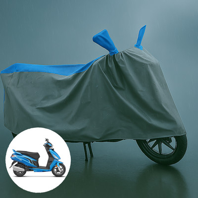 PAGORA Waterproof Two Wheeler Cover for Hero(Maestro, Grey, Blue)