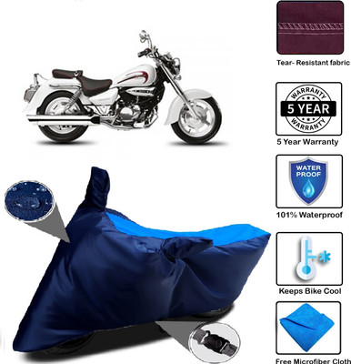 MISSION COLLECTION Waterproof Two Wheeler Cover for Hyosung(Aquila Pro 650, Blue)