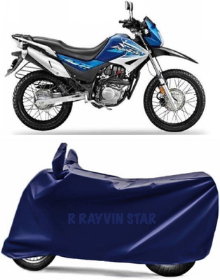 R Rayvin Star Two Wheeler Cover for Hero(Impulse, Blue)