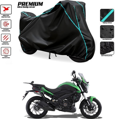 PAGORA Waterproof Two Wheeler Cover for Bajaj(Dominar 400 BS6, Black)