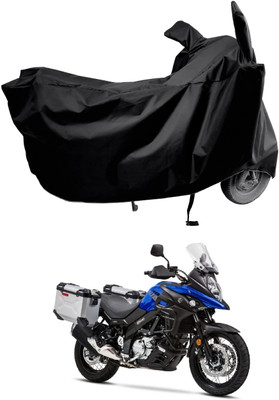 Amexride Two Wheeler Cover for Suzuki(V-Strom 650 XT, Multicolor)
