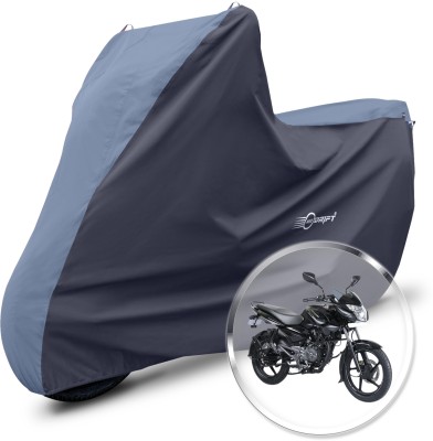 Neodrift Two Wheeler Cover for Bajaj(Pulsar 135 LS DTS-i, Blue, Black)