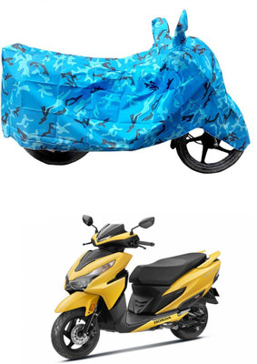 HYBRIDS COLLECTION Two Wheeler Cover for Honda(Grazia, Blue)