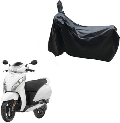 KEDIT Two Wheeler Cover for TVS(Jupiter 125, Black)