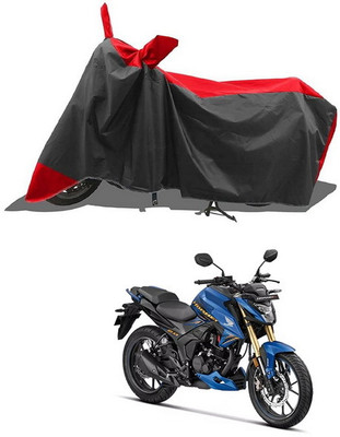 PAGORA Waterproof Two Wheeler Cover for Honda(Hornet 2.0, Red, Black)