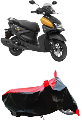 KEDIT Two Wheeler Cover for Yamaha(Ray-ZR 125FI BS6, Red)