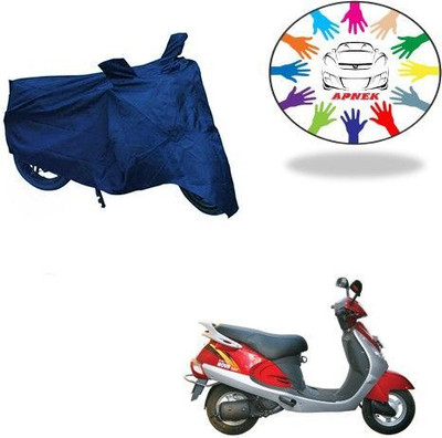 DeepShakshi AUTOMOTIVE Waterproof Two Wheeler Cover for Kinetic(Nova, Blue)