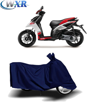 WXR Waterproof Two Wheeler Cover for Aprilia(SR 125, Black)