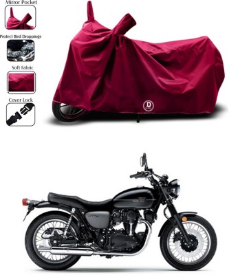 EGAL Waterproof Two Wheeler Cover for Kawasaki(W800 BS6, Maroon)