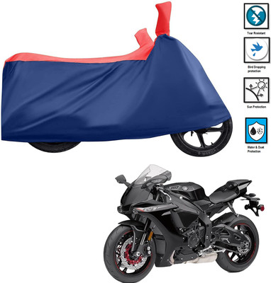 CODOKI Waterproof Two Wheeler Cover for Yamaha(YZF R1M BS6, Red)