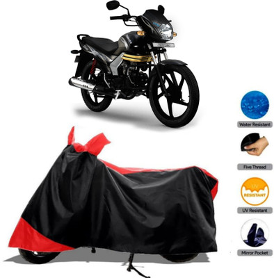 HWSXQAE Waterproof Two Wheeler Cover for Mahindra(Centuro BS6, Red)