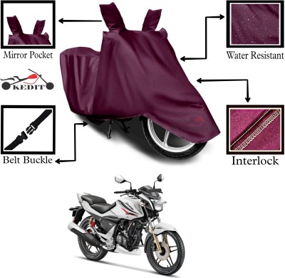 KEDIT Two Wheeler Cover for Universal For Bike(Ignitor, Maroon)