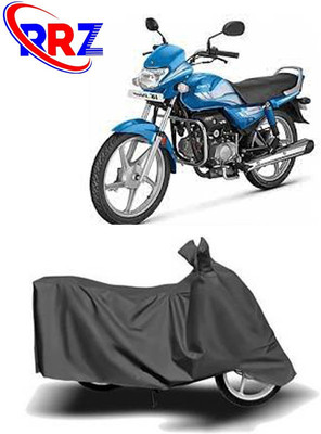 RRZ Waterproof Two Wheeler Cover for Hero(HF Deluxe, Grey)
