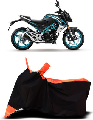 VESMEI Two Wheeler Cover for CFMoto(150NK BS6, Orange)