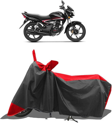 AASHTIK MART Two Wheeler Cover for Honda(CB Shine, Red)