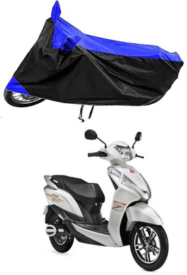 Mdstar Waterproof Two Wheeler Cover for Ampere(Magnus, Blue)