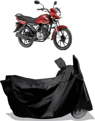 Amexride Two Wheeler Cover for Yamaha(Saluto RX BS6, Black)
