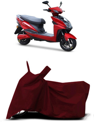 VESMEI Two Wheeler Cover for Techo Electra(Raptor, Red)