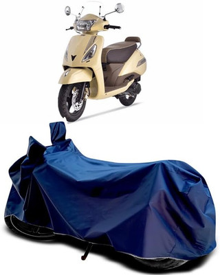 AASHTIK MART Two Wheeler Cover for TVS(Jupiter classic, Blue)