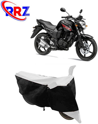 RRZ Waterproof Two Wheeler Cover for Yamaha(FZ16, Black, White)
