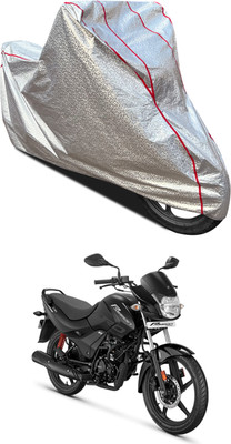 AutoGalaxy Waterproof Two Wheeler Cover for Hero(Passion Pro, Silver)
