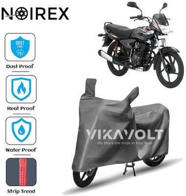 NOIREX Two Wheeler Cover for Bajaj(ComforTec, Grey)