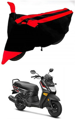 AutoGalaxy Waterproof Two Wheeler Cover for Honda(Cliq, Red, Black)