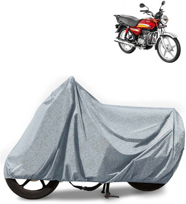 Kingsway Waterproof Two Wheeler Cover for Hero(CD Dawn, Silver)