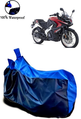 APNEK Waterproof Two Wheeler Cover for Bajaj(Pulsar 200 NS DTS-i, Blue)