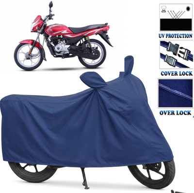 TENNYCER Waterproof Two Wheeler Cover for Bajaj(Platina, Blue)