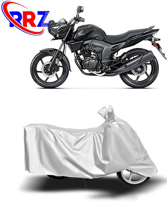 RRZ Waterproof Two Wheeler Cover for Honda(CB Trigger, White)