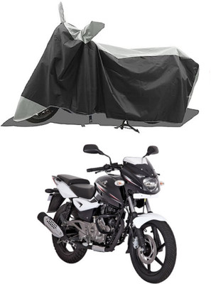 GROFATIK Two Wheeler Cover for Bajaj(Pulsar 180 DTS-i, White)